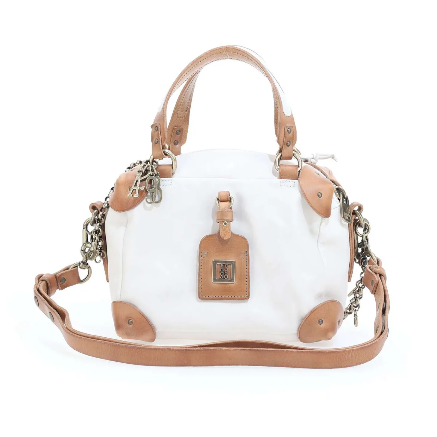 AS98 BORSE AS98 E23-200658 BORSA WHITE