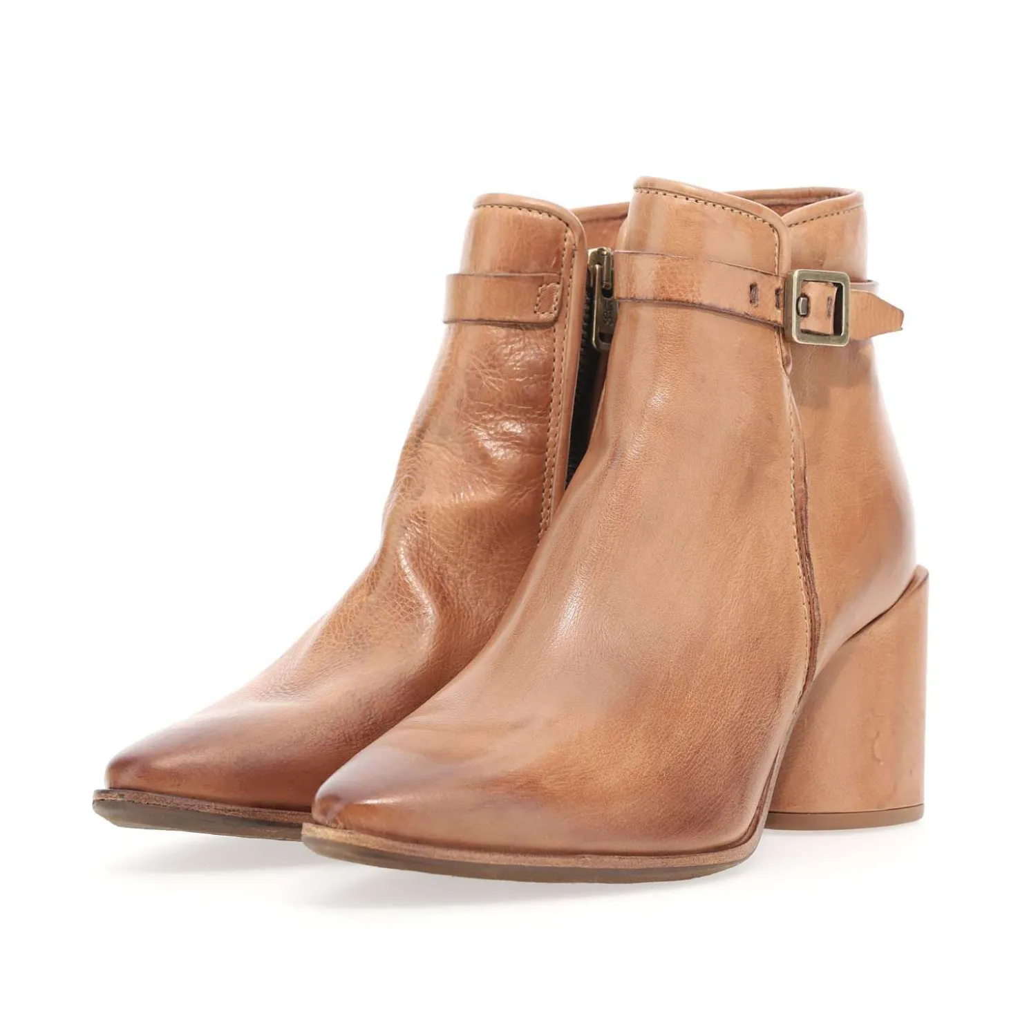 AS98 ENIA E23-A98211 STIVALETTI CAMEL