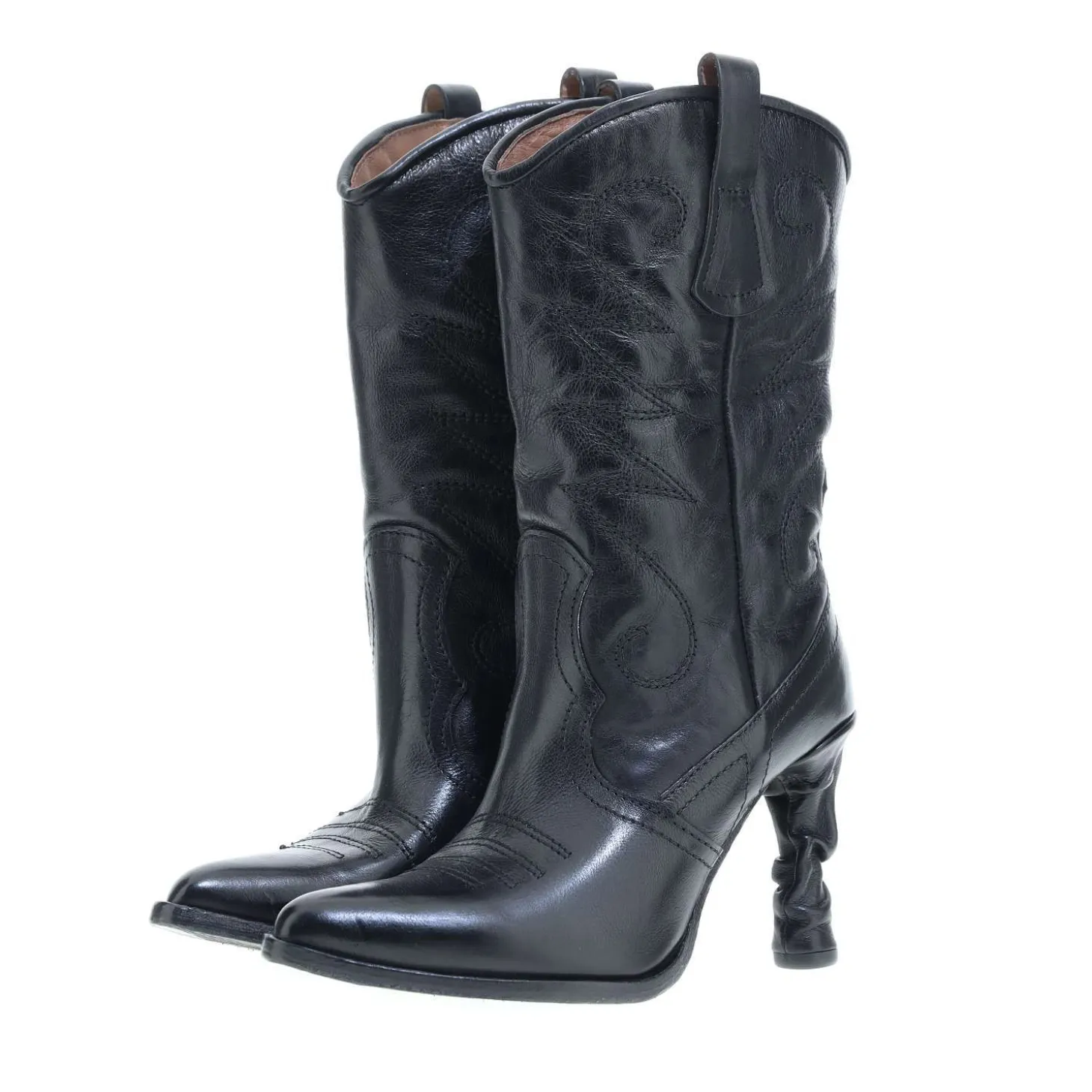 AS98 FRIDA E23-B57202 STIVALETTI NERO