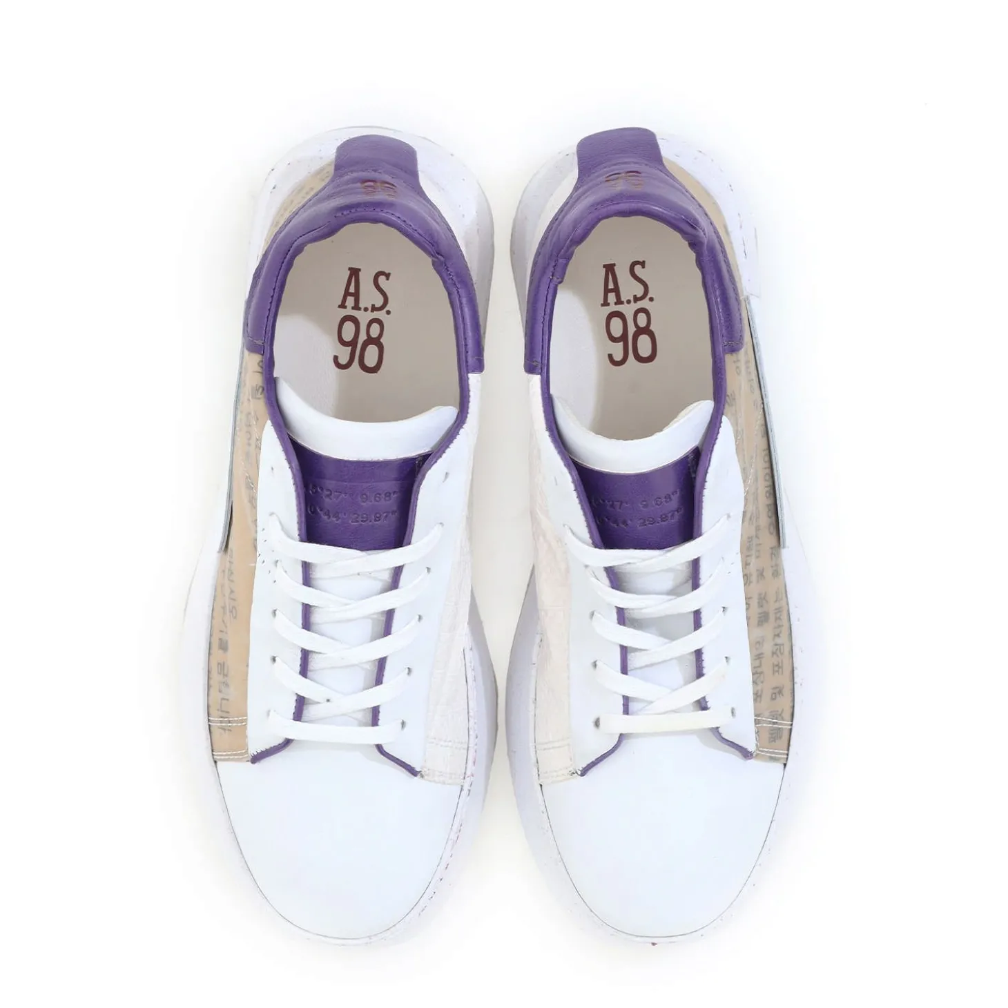 as_garage_recy_ez_sneaker_6.webp AS98 GARAGE RECY E23-Z06101 SNEAKERS BIANCO