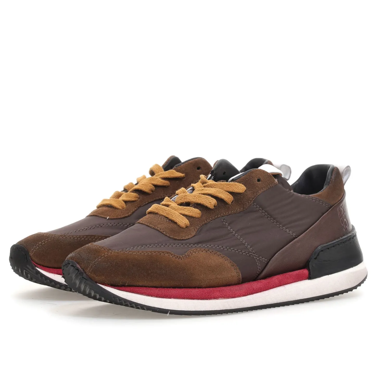 AS98 HOLLY I24-Z33101 SNEAKERS COMBI 11 TABACCO