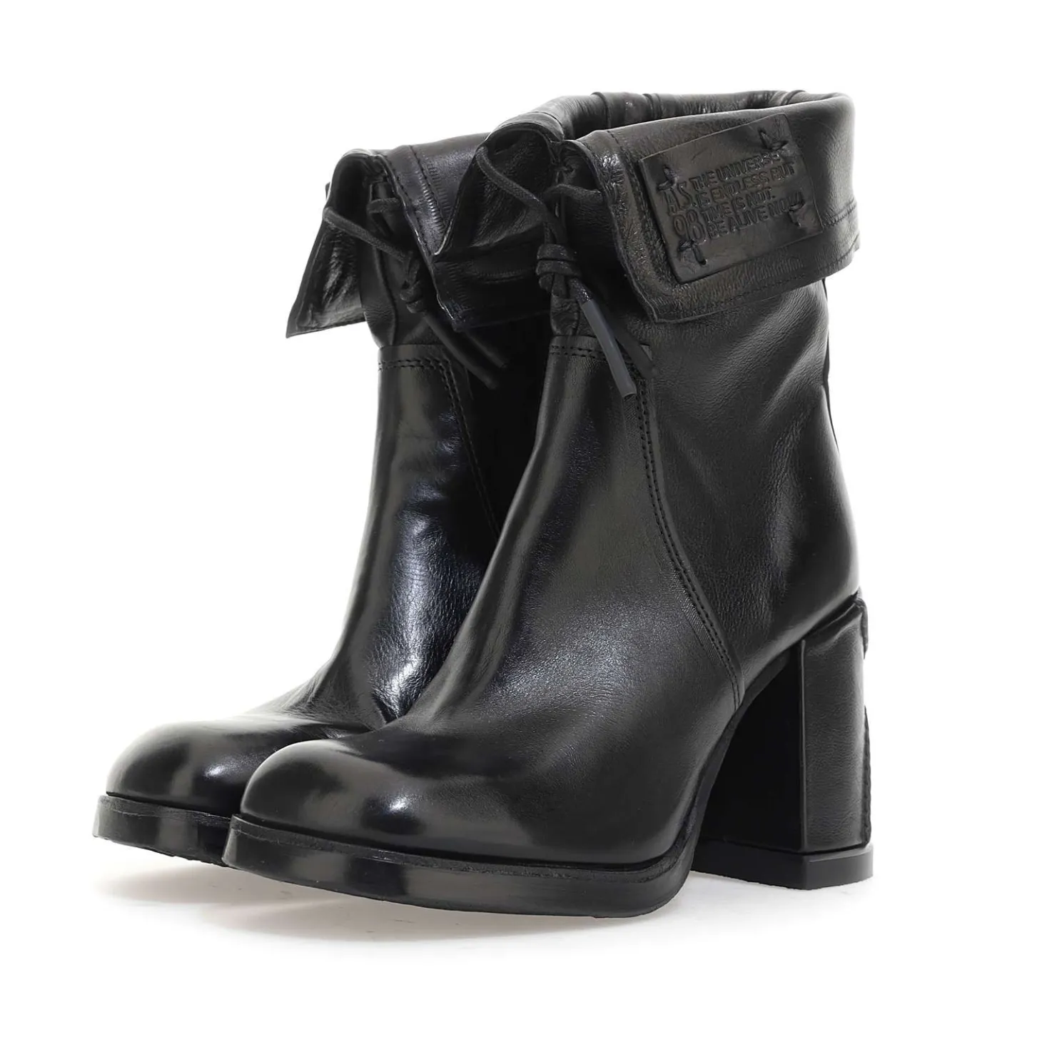 AS98 LUSSY I23-B48202 STIVALETTI NERO