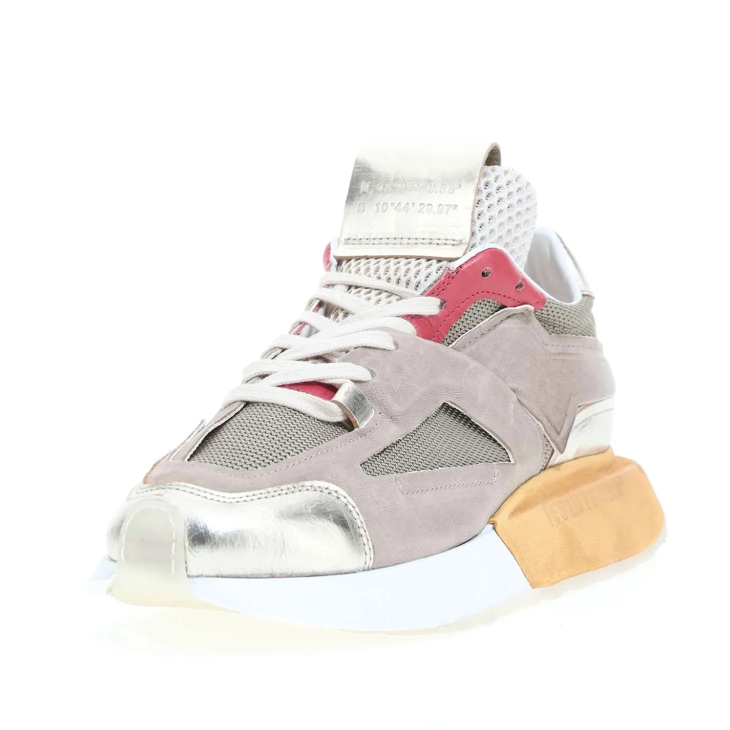 AS98 4MEN E23-U75102 SNEAKERS PLATINO COMBI 4