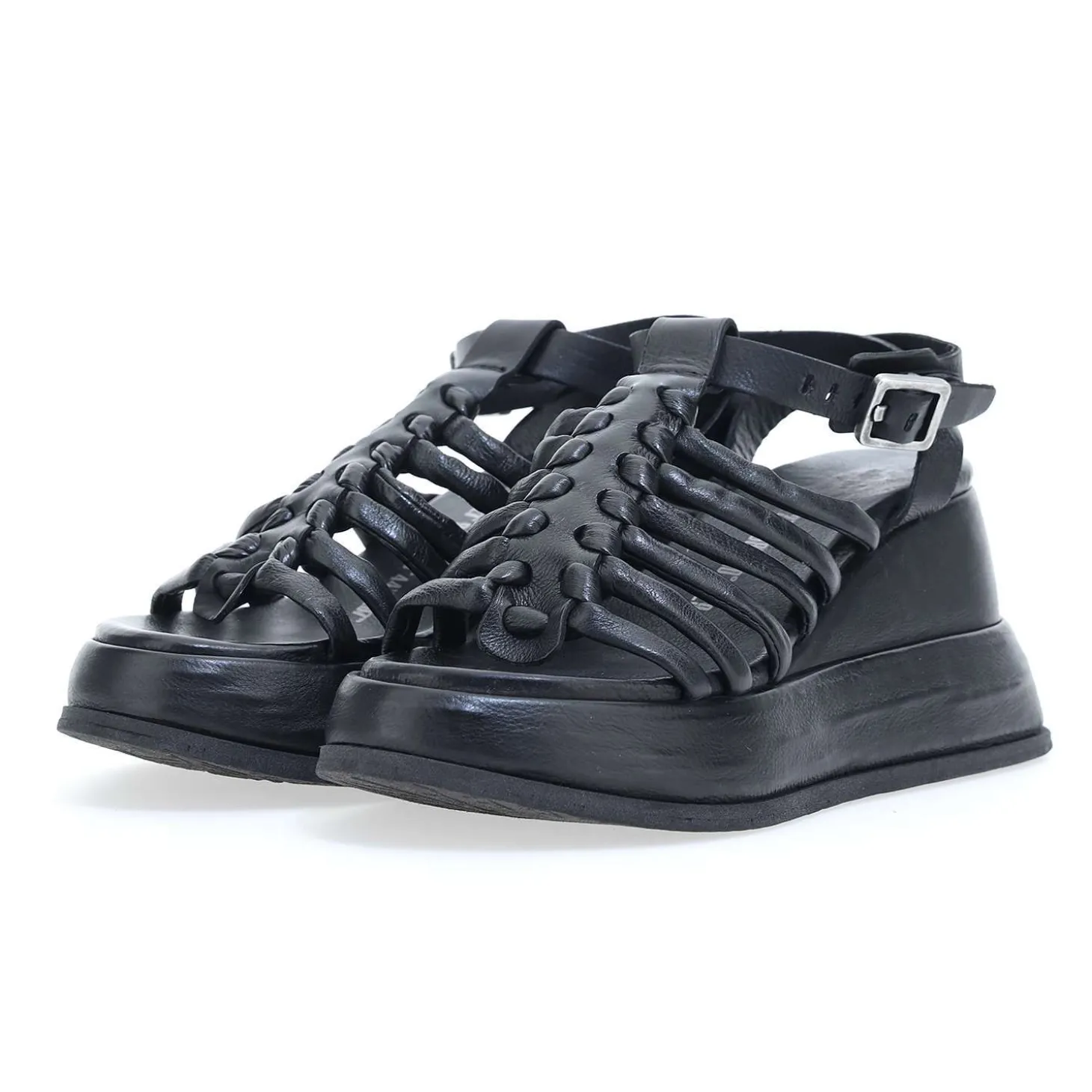 AS98 REALE E23-B27005 SANDALI NERO