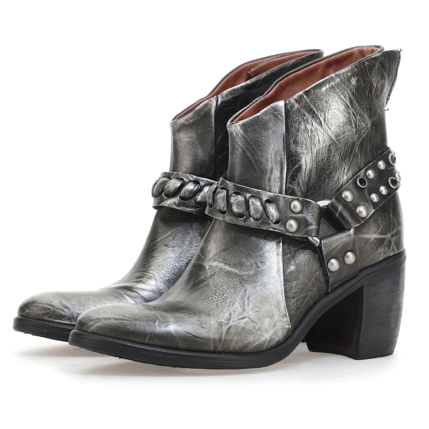 AS98 RITHM I24-B82206 BOOTS ARGENTO