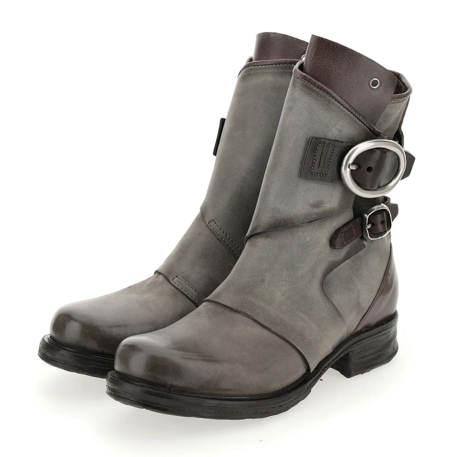 AS98 SAINTEC I21-A50206 STIVALETTI CENERE