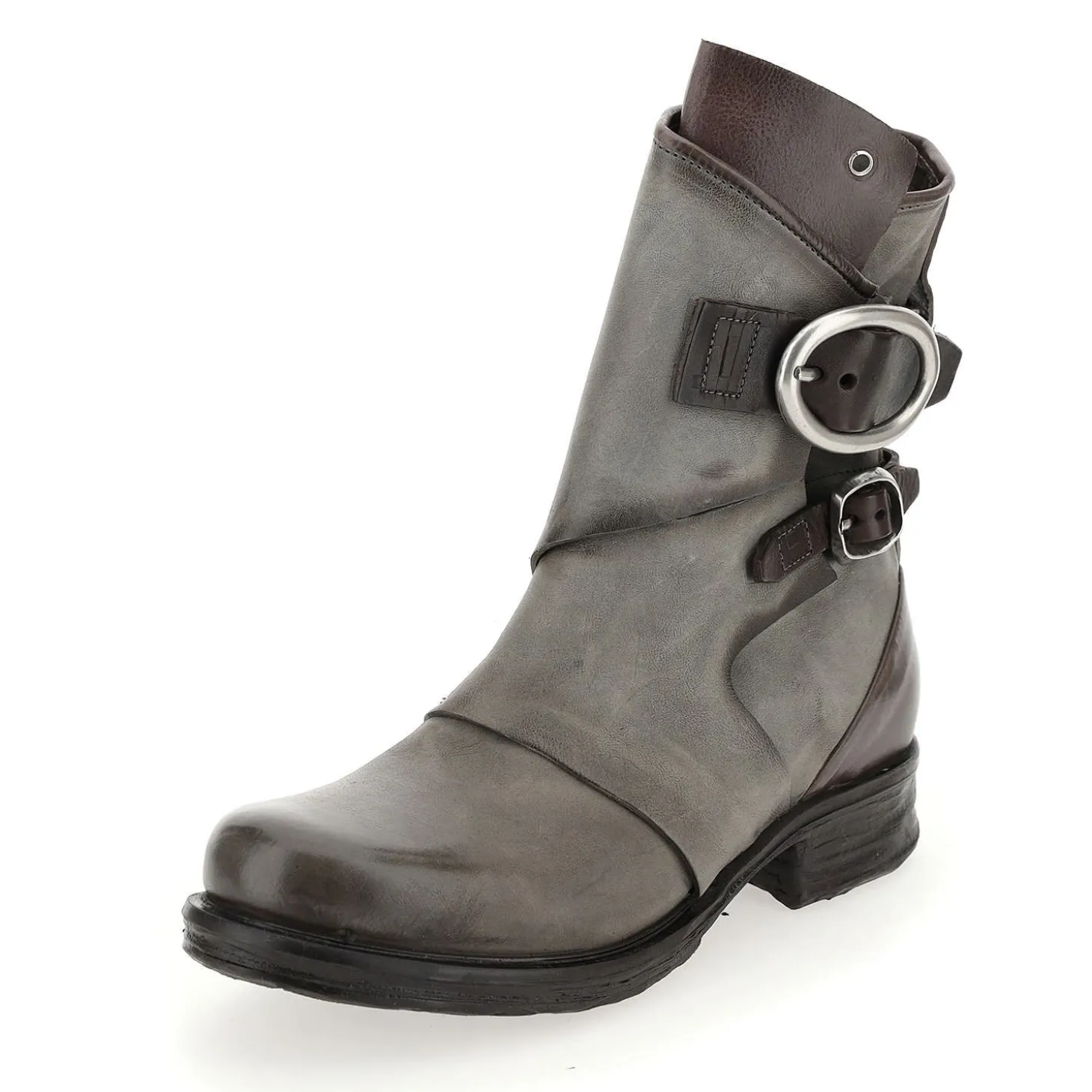 AS98 SAINTEC I21-A50206 STIVALETTI CENERE