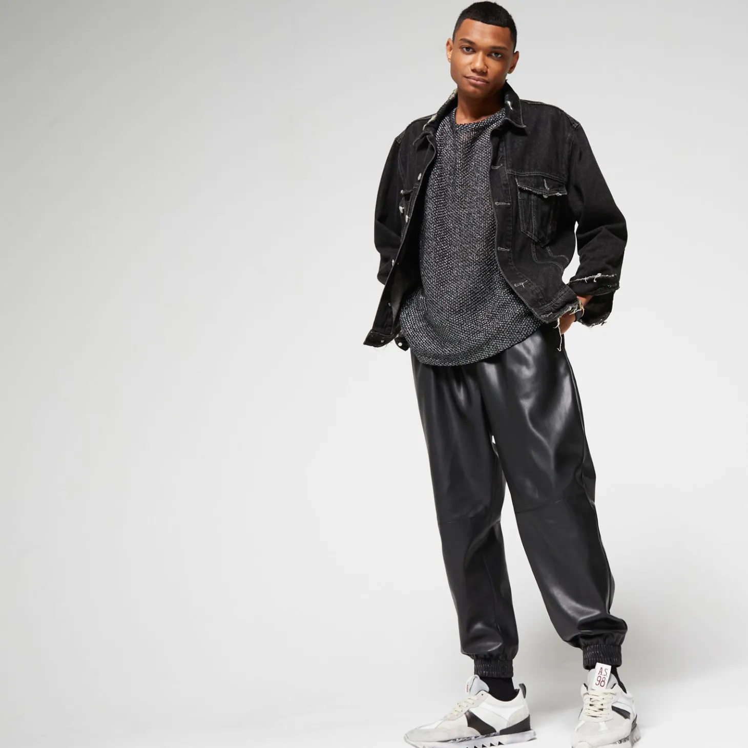 AS98 TRAVIS I23-Z19101 SNEAKERS COMBI 6 ICE