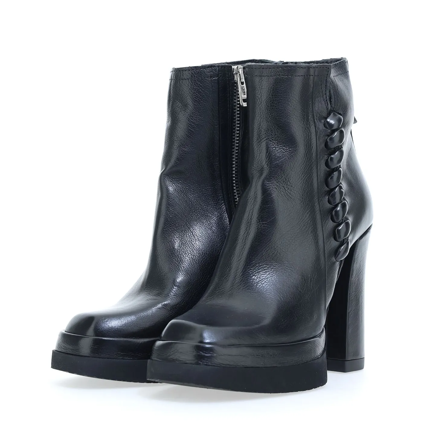 AS98 VIVENT E23-A53216 STIVALETTI NERO