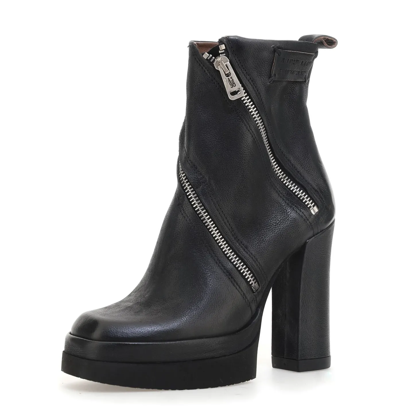 AS98 VIVENT I24-A53219 STIVALETTI NERO