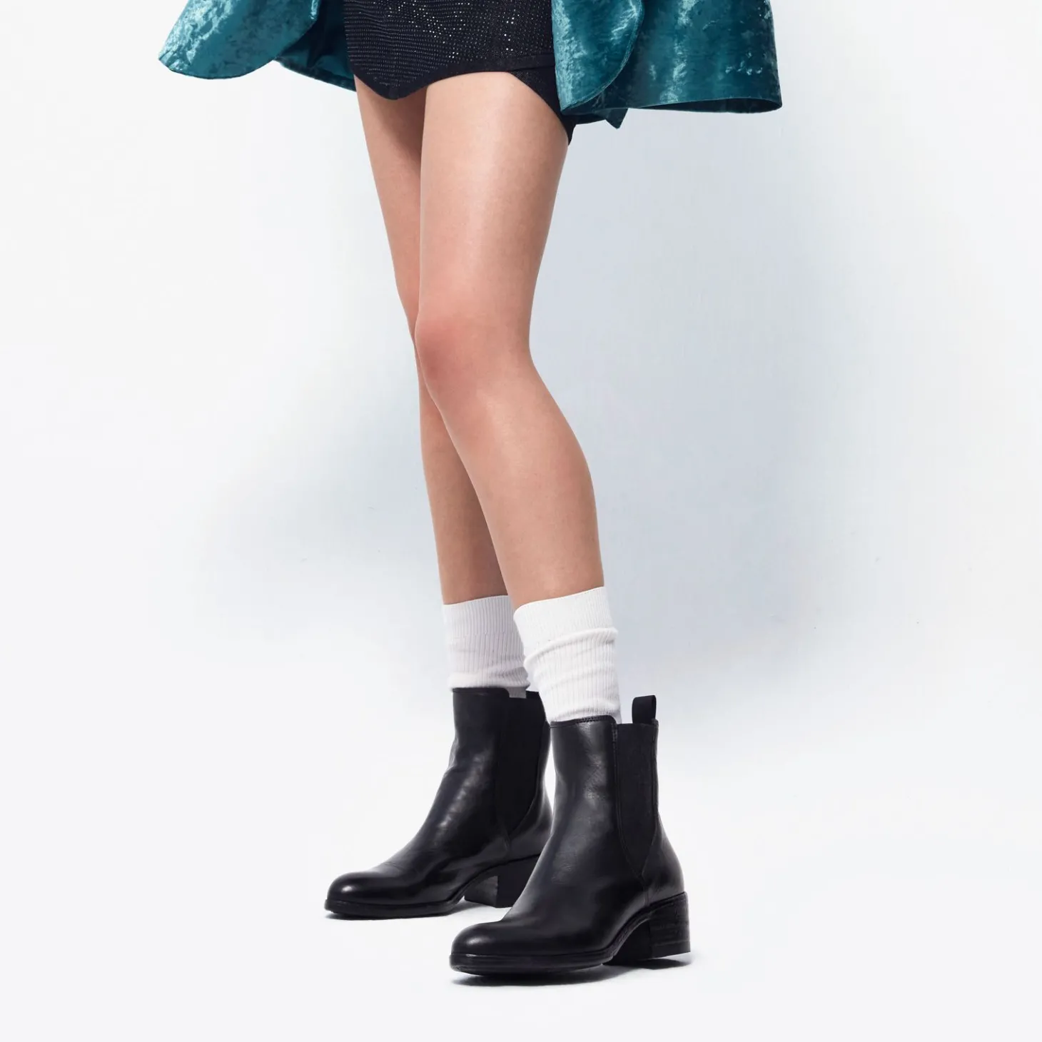 MJUS BADIA I24-L48206 STIVALETTI NERO