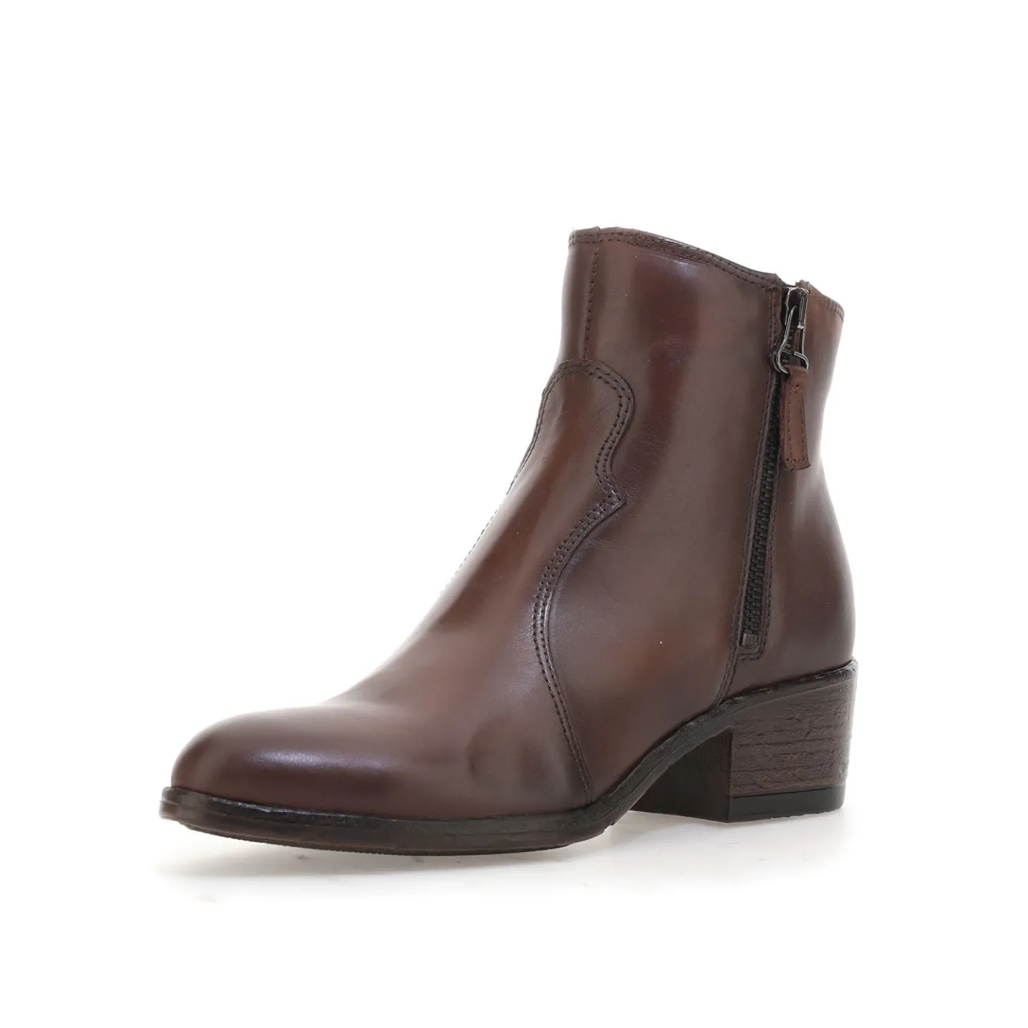 MJUS BADIA I24-L48201 STIVALETTI CASTAGNA