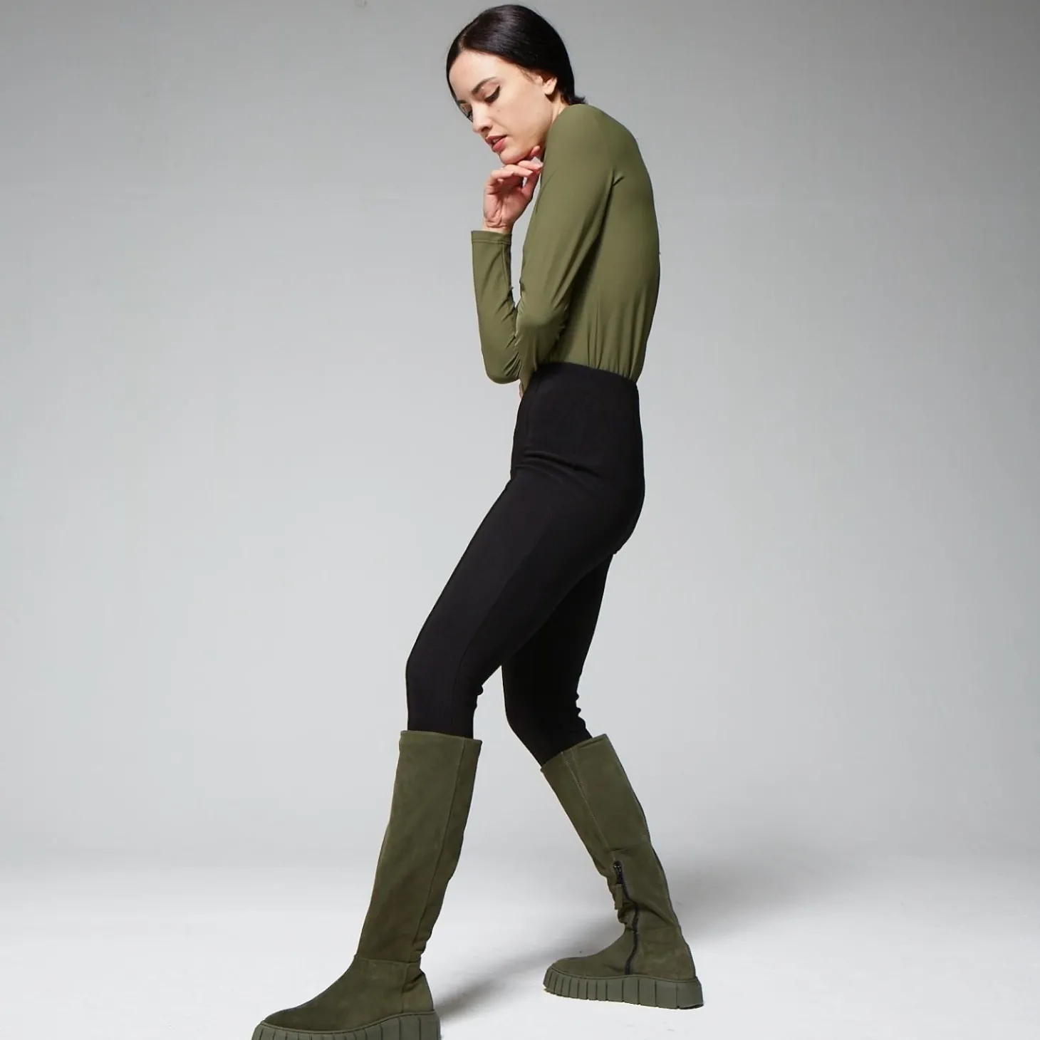 MJUS BASEMENT I22-P67306 BOOTS ALGA