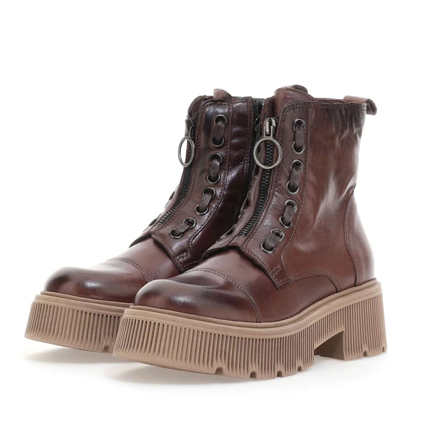 MJUS BOMBASTIC I23-P72237 STIVALETTI CHOCOLATE