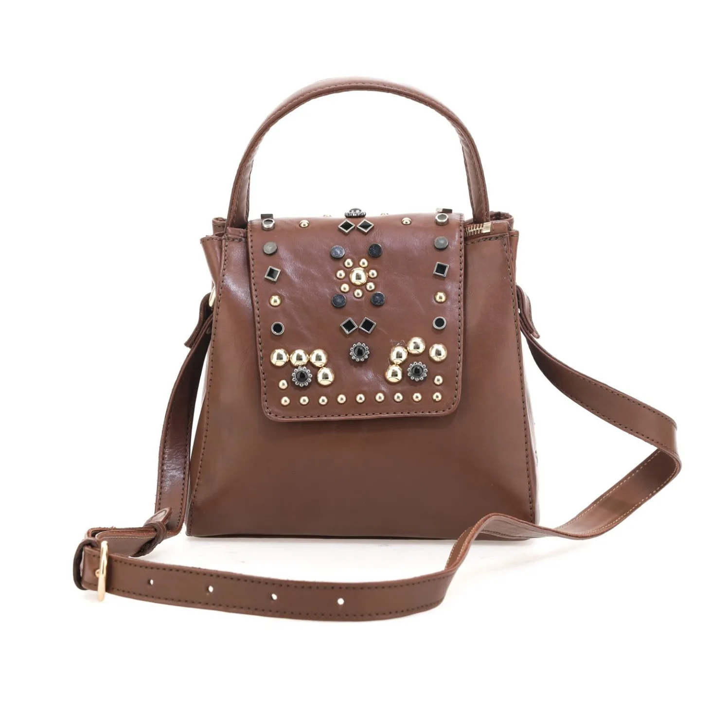 MJUS BORSE MJUS I24-201282 BORSA CASTAGNA