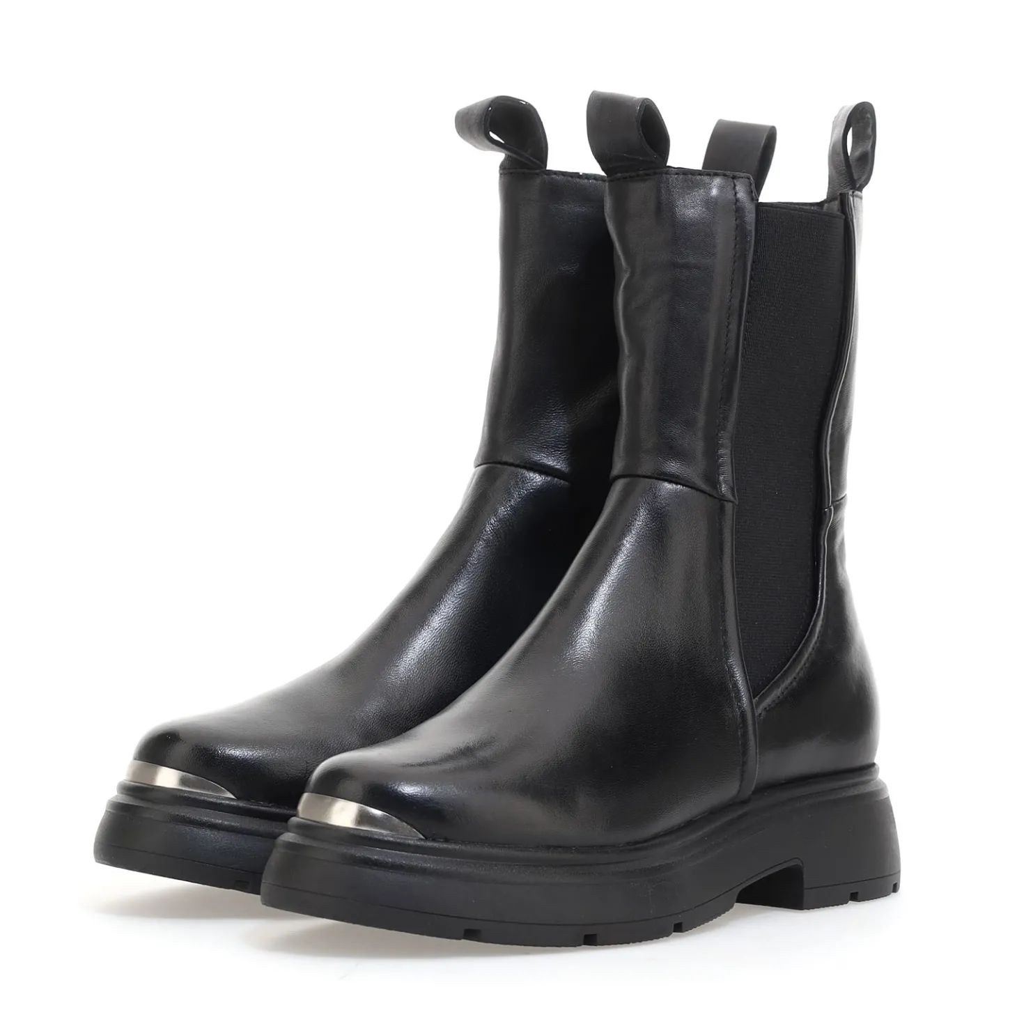 MJUS CAPMETAL I24-T61204 STIVALETTI NERO