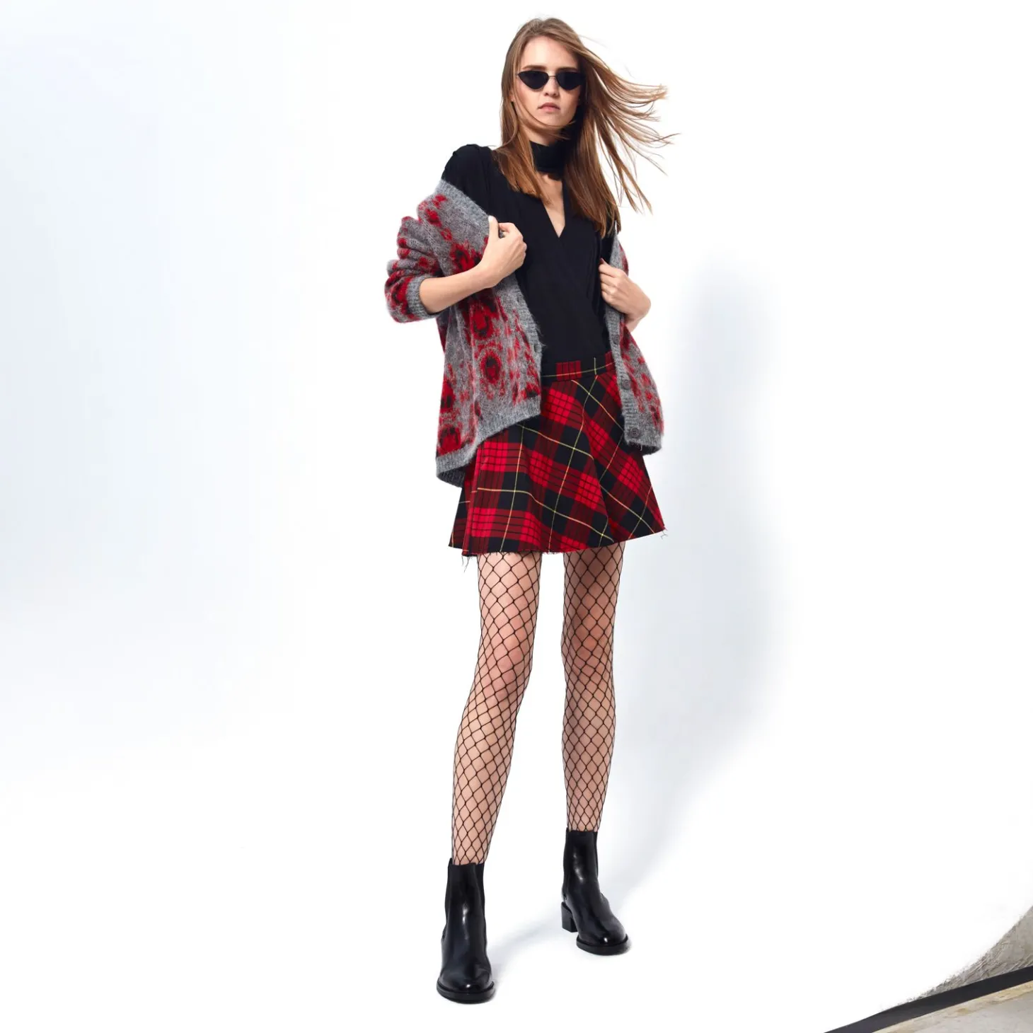 MJUS CORTINA I24-L41201 STIVALETTI NERO
