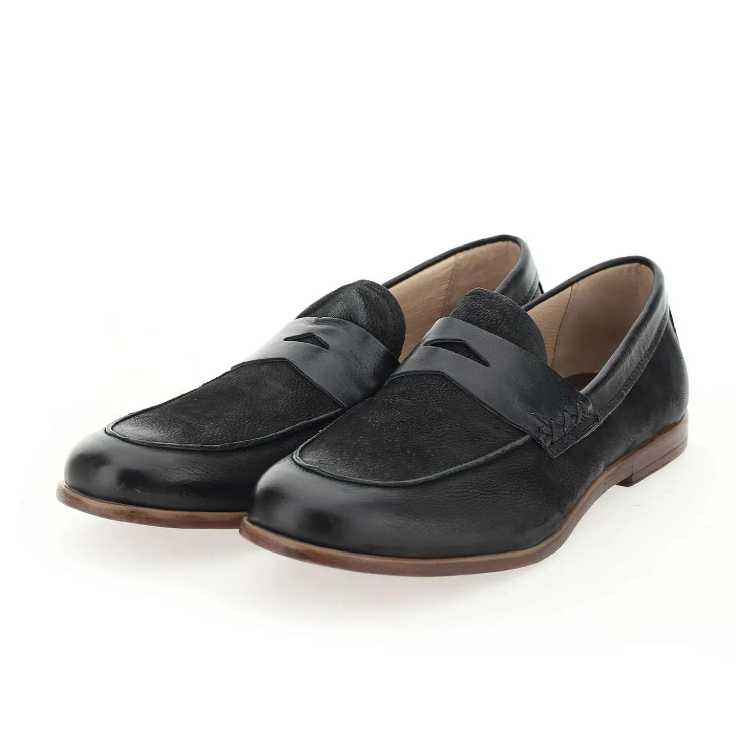 MJUS ERRE E22-U46105 SCARPA NERO