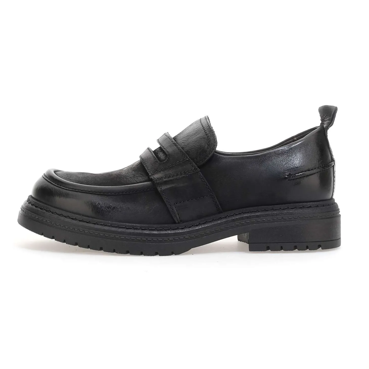 MJUS OXFORD I23-U35112 SCARPA NERO